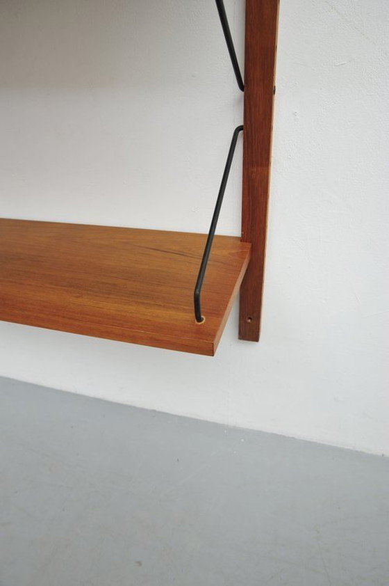 Image 1 of Royal Cado shelving system 08 Teak wardrobe Poul Cadovius 1950