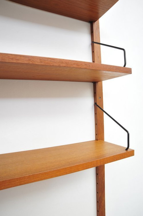 Image 1 of Royal Cado shelving system 08 Teak wardrobe Poul Cadovius 1950