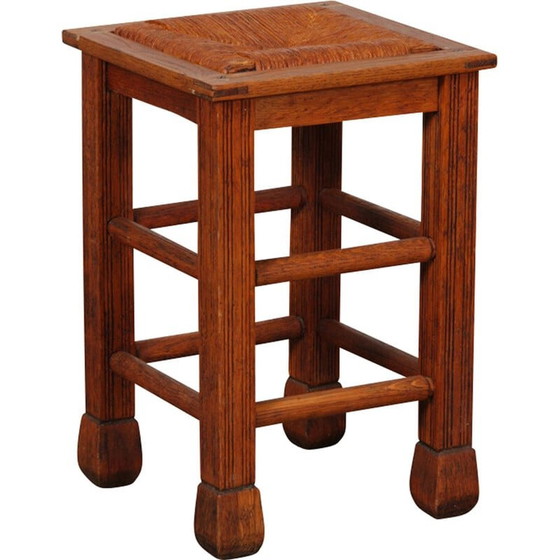 Image 1 of Vintage Dutch stool, 1920