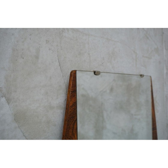 Image 1 of Specchio da parete in palissandro di metà secolo, anni '60