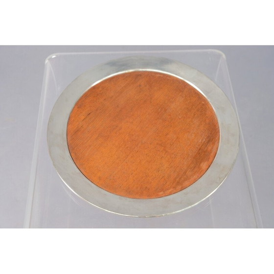 Image 1 of Vintage model TW 142 tray in glass and teak by Tapio Wirkkala, Germany