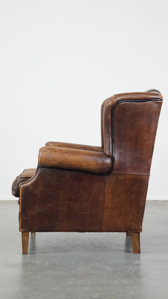 Image 1 of Sheep Leather Ear Armchair