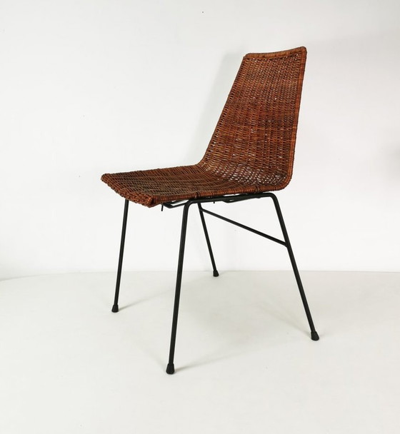 Image 1 of Minimalist Chair, Designed By Gian Franco Legler, Italy, 1950S