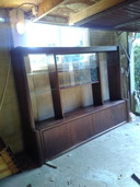 Vintage wall unit