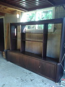 Vintage wall unit