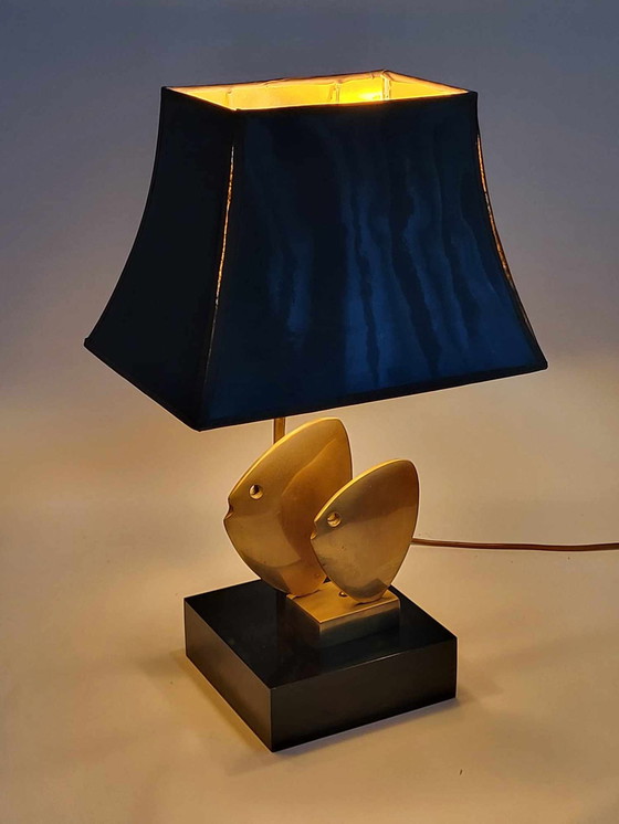 Image 1 of Brass Table lamp Fish