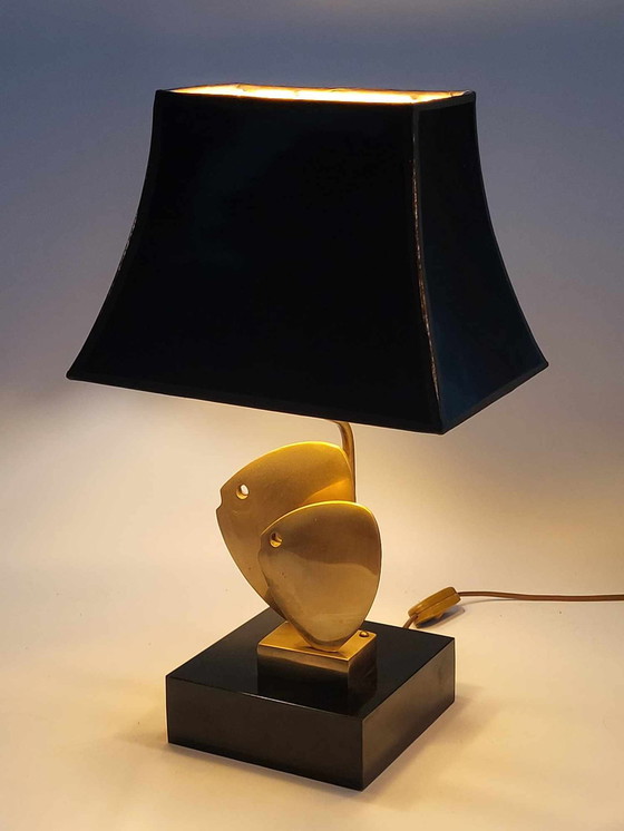 Image 1 of Brass Table lamp Fish