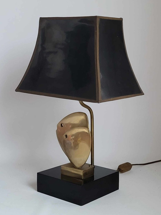 Image 1 of Brass Table lamp Fish