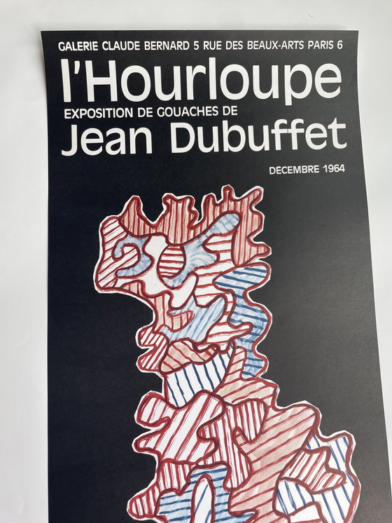 Image 1 of Jean Dubuffet, rare vintage original poster
