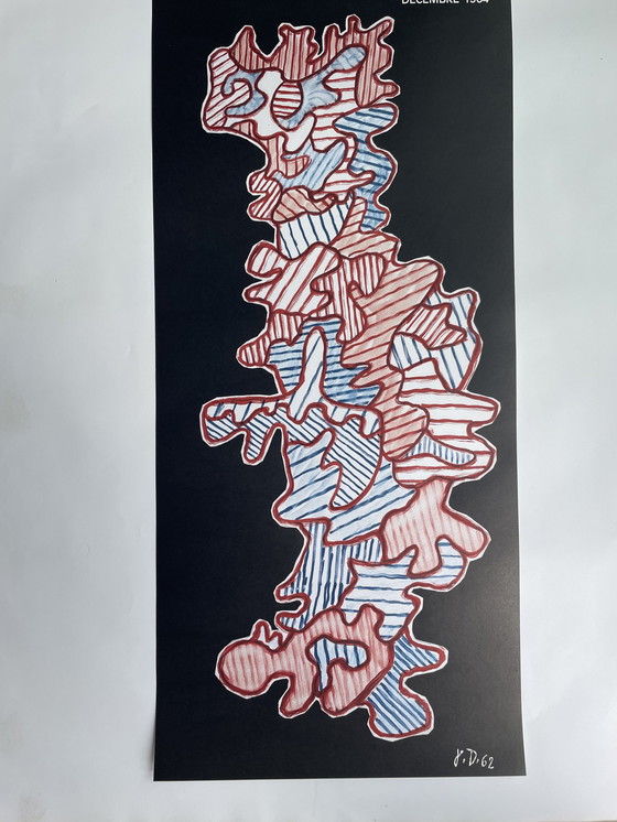 Image 1 of Jean Dubuffet, rare vintage original poster