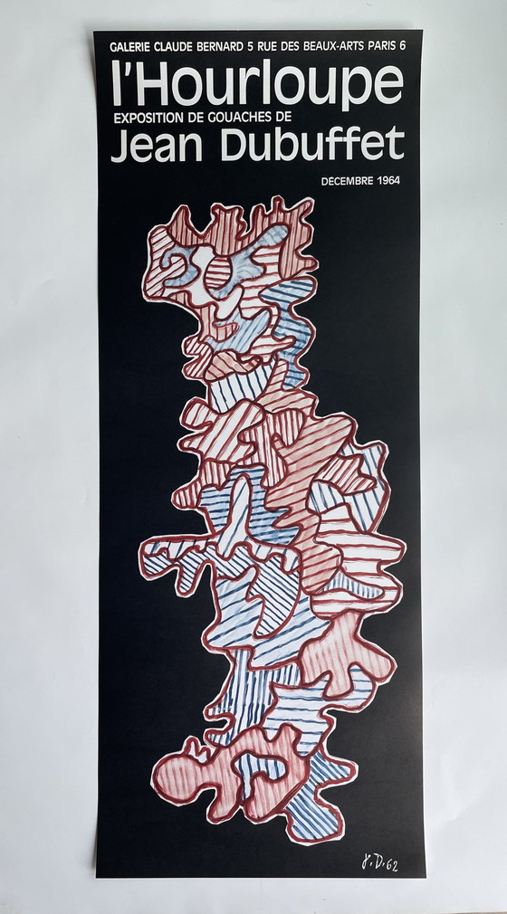 Image 1 of Jean Dubuffet, rare vintage original poster