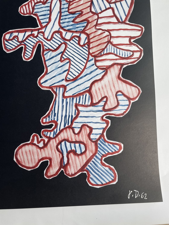 Image 1 of Jean Dubuffet, rare vintage original poster