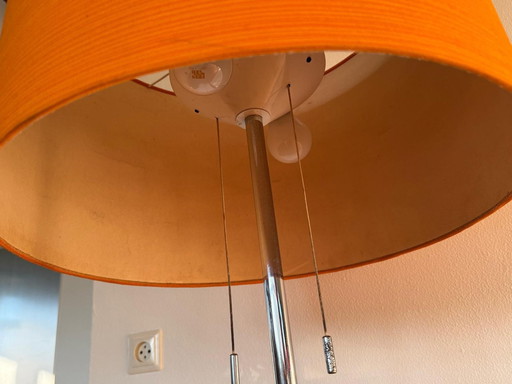 Retro Orange Stable Lamp