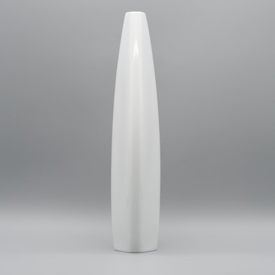 Image 1 of Chic Hutschenreuther Glossy Porcelain 70S-80S Pop-Art Vintage Vase Duo Kiss 