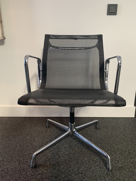 Image 1 of Vitra Ea108 Netweave Meeting Chair