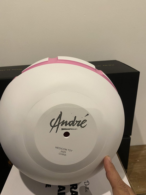 Image 1 of Mr.A W Size 280Mm André Saraiva White Pink Ball 2022 Medicom Toy