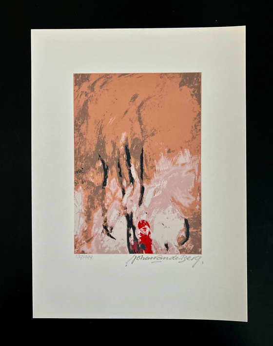 Image 1 of Screen print Johan Van Der Berg