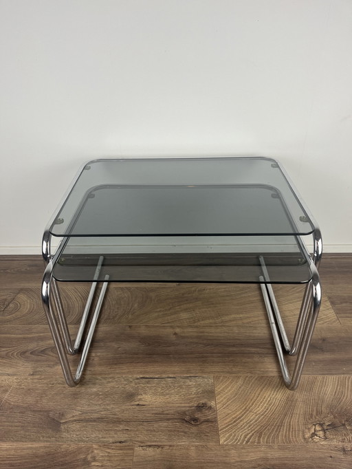 2x Vintage Space age Nesting table