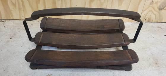 Image 1 of Panier en bois vintage