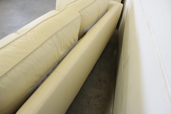 Image 1 of Two-seater three-seater leather sofa leather couch sofa couch