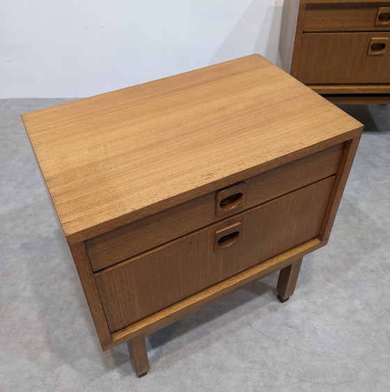 Image 1 of Teak bedside tables