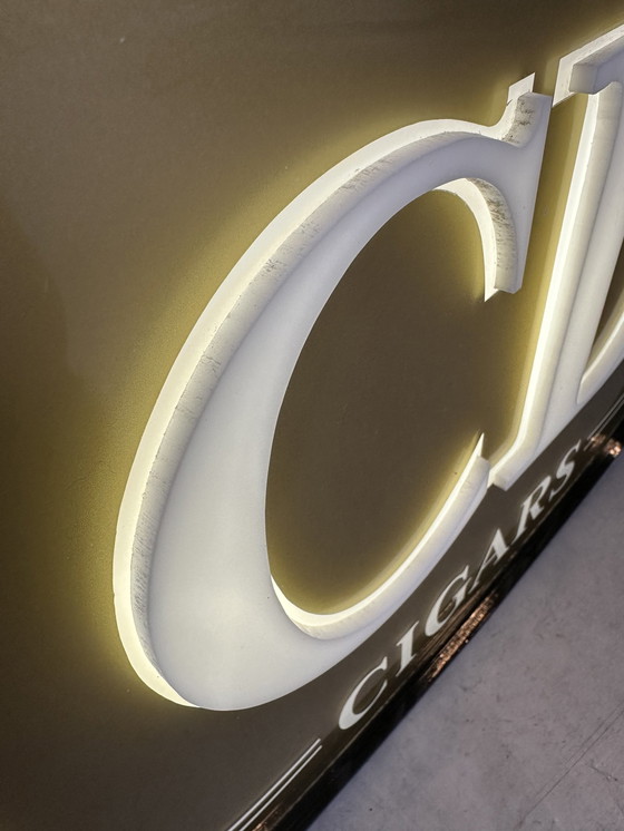 Image 1 of Insegna al neon vintage anni '50 - Cd Cigars