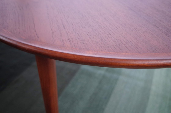 Image 1 of Danish teak coffee table Bc Møbler round