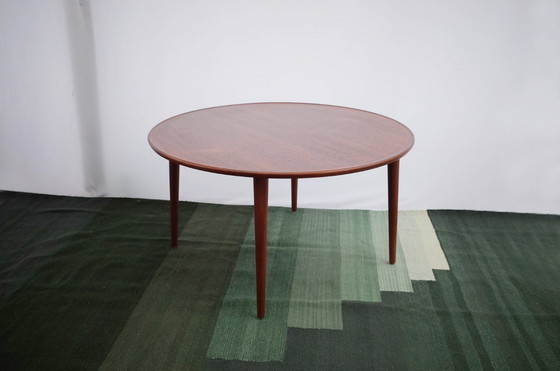 Image 1 of Danish teak coffee table Bc Møbler round