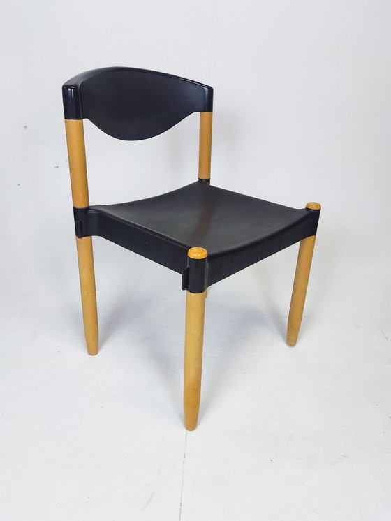 Image 1 of 2x Casala by Hartmut Lohmeyer Strax chair