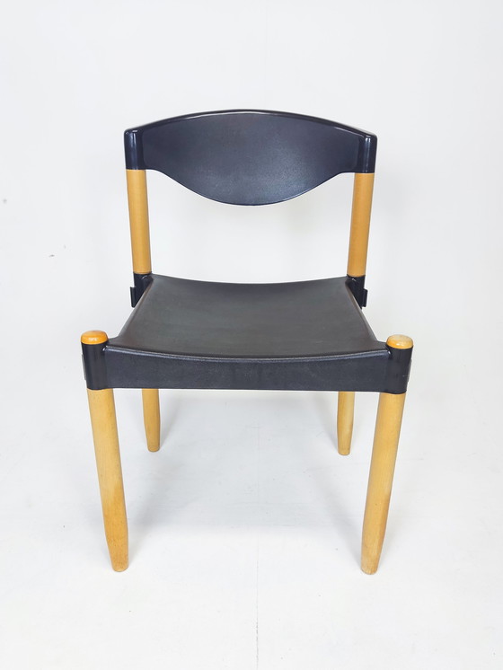 Image 1 of 2x Casala by Hartmut Lohmeyer Strax chair