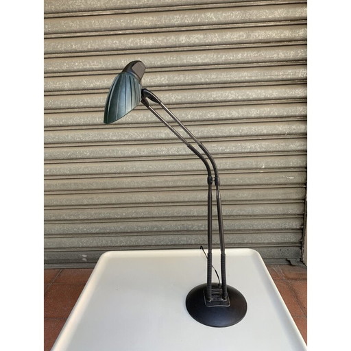 Lampada vintage da tango verde scuro in alluminio e plastica di Stephan Copeland, 1989