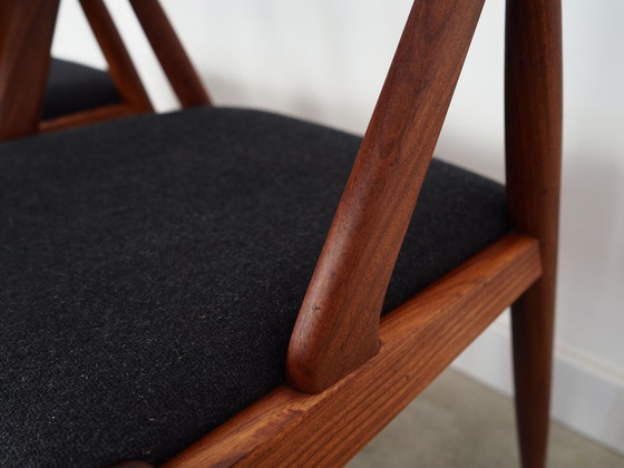 Image 1 of Set Of Four Teak Chairs, Danish Design, 1970S, Designer: Kai Kristiansen