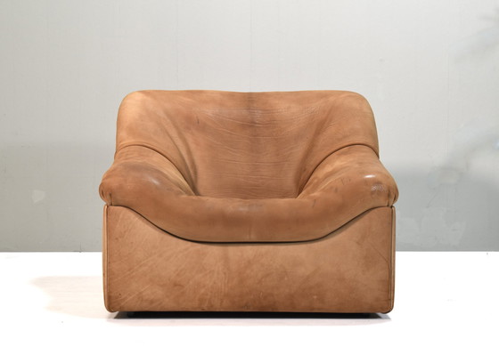 Image 1 of De Sede Ds46 Lounge Armchair Inn Buffalo Leather, Switzerland – Circa 1976