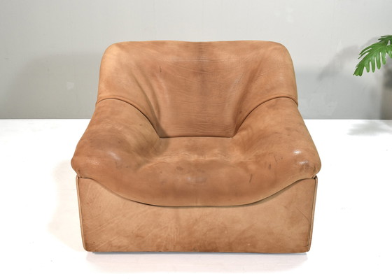 Image 1 of De Sede Ds46 Lounge Armchair Inn Buffalo Leather, Switzerland – Circa 1976