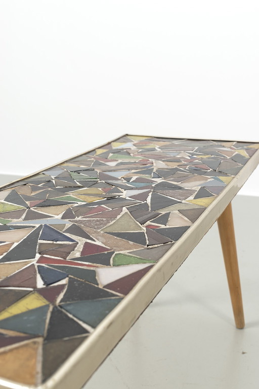 Mosaic coffee table