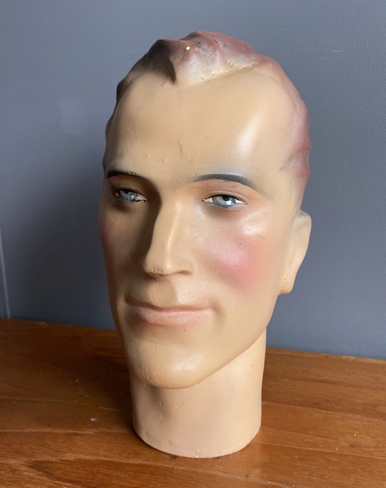 Image 1 of plaster 1930s mannequin head