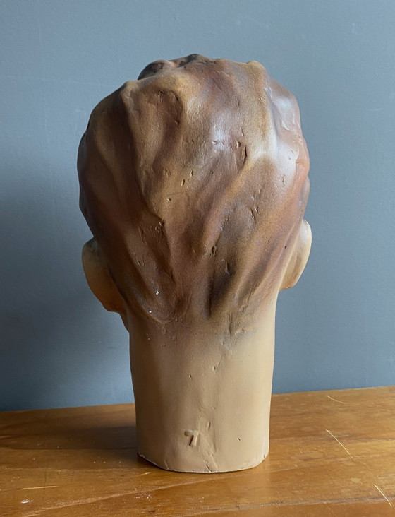 Image 1 of plaster 1930s mannequin head