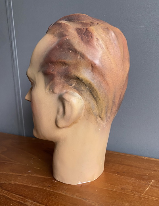 Image 1 of plaster 1930s mannequin head