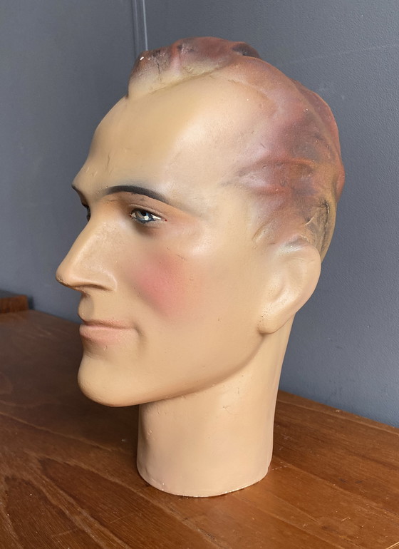 Image 1 of plaster 1930s mannequin head