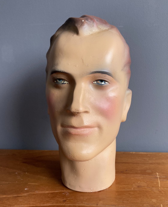 Image 1 of plaster 1930s mannequin head