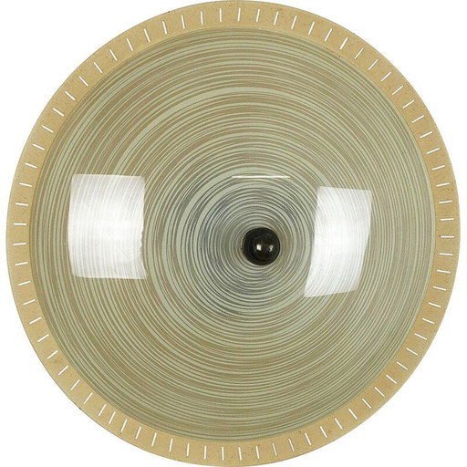 Vintage disc wall lamp, Italy 1950s