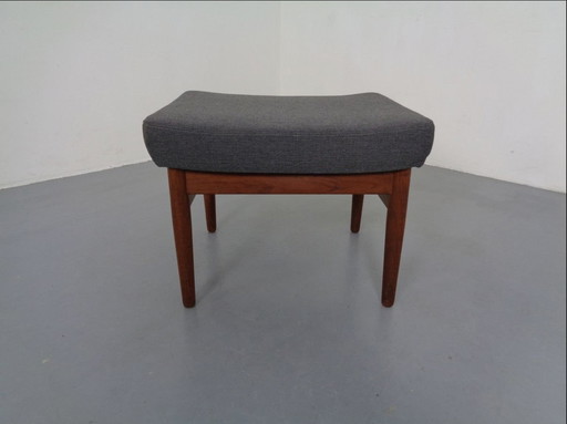 Danish Teak FD-164 Ottoman by Arne Vodder for France & Søn, 1960s