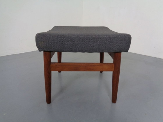 Image 1 of Danish Teak FD-164 Ottoman by Arne Vodder for France & Søn, 1960s