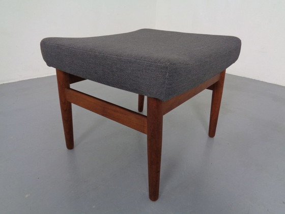 Image 1 of Danish Teak FD-164 Ottoman by Arne Vodder for France & Søn, 1960s