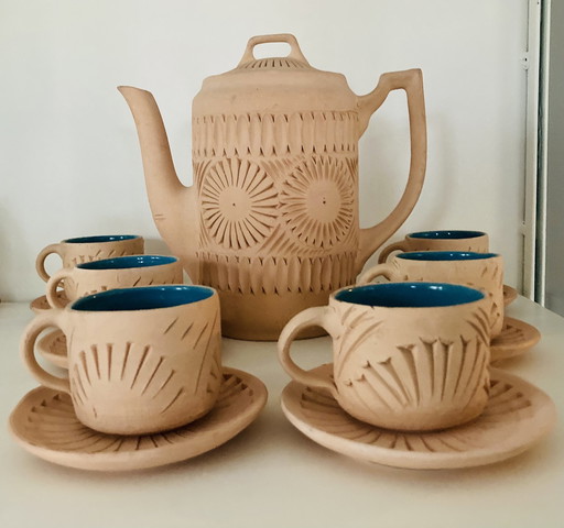 Terracotta Tea Set