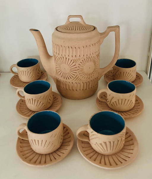 Terracotta Tea Set