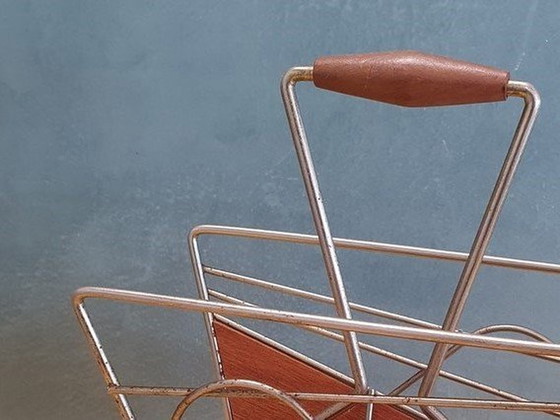 Image 1 of 1345 Vintage 1960s Napkin Holder Letter Holder