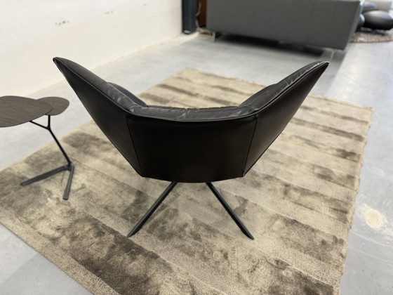 Image 1 of Label Gustav Fauteuil RIO cuir noir