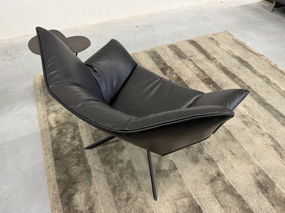 Image 1 of Label Gustav Fauteuil RIO cuir noir