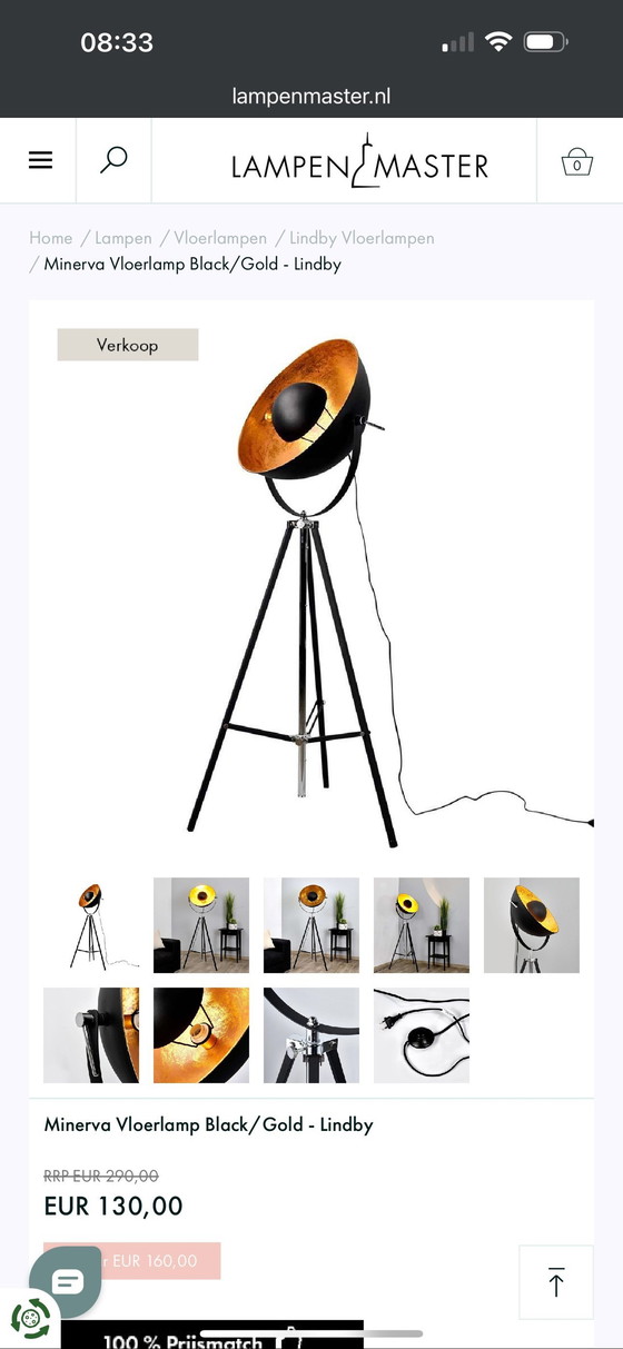 Image 1 of Minerva Floor Lamp